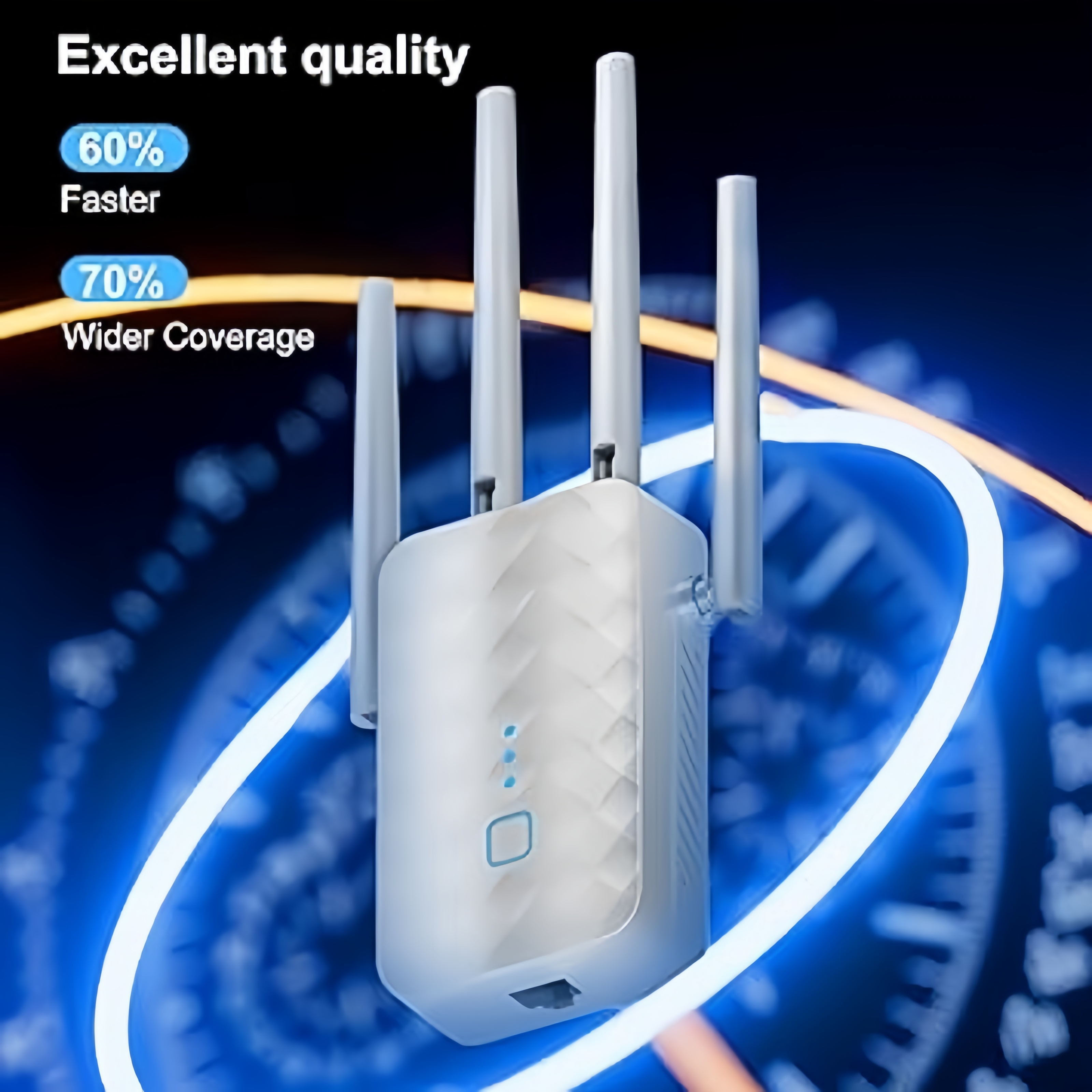 1200Mbps WiFi Repeater Dual Ba - Home Security And Internet avaliação e preço