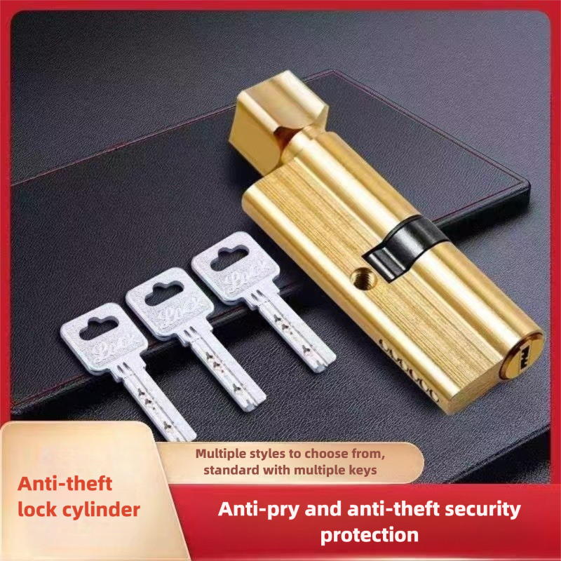 Wooden Door Lock Cylinder with - Home Security Locks For Doors avaliação e preço
