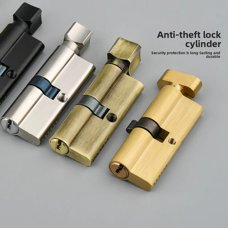 Wooden Door Lock Cylinder with - Home Security Locks For Doors avaliação e preço
