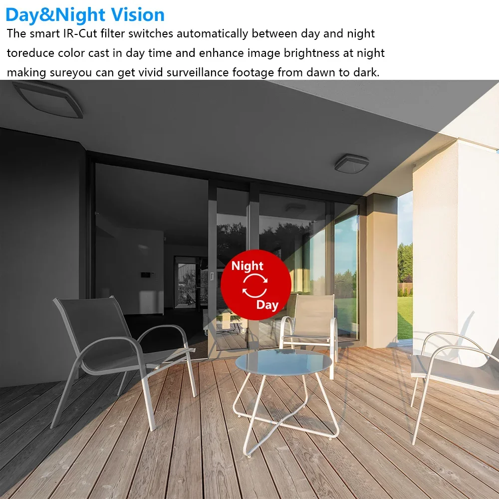 5MP HD Video WIFI Surveillance - Home Security Systems Wireless avaliação e preço