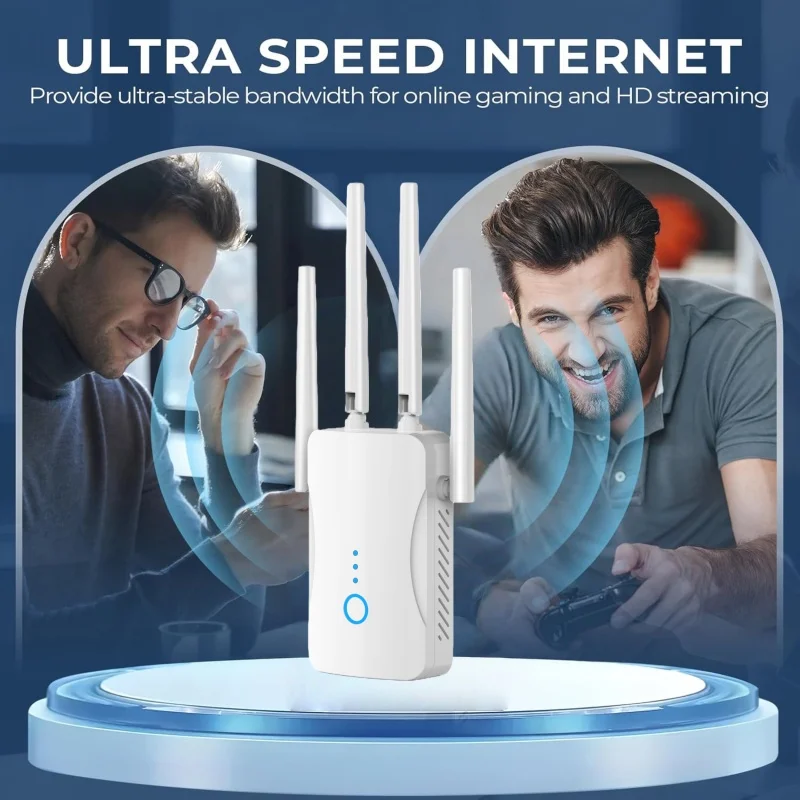 Dual Band WiFi Repeater 1200Mb - Home Security And Internet avaliação e preço