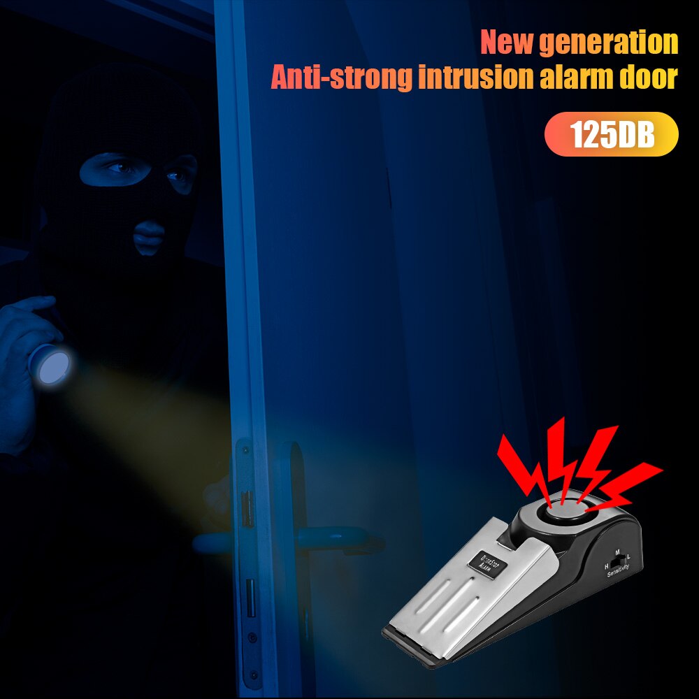 Wireless Door Stop Alarm Syste - Home Security Systems Wireless avaliação e preço