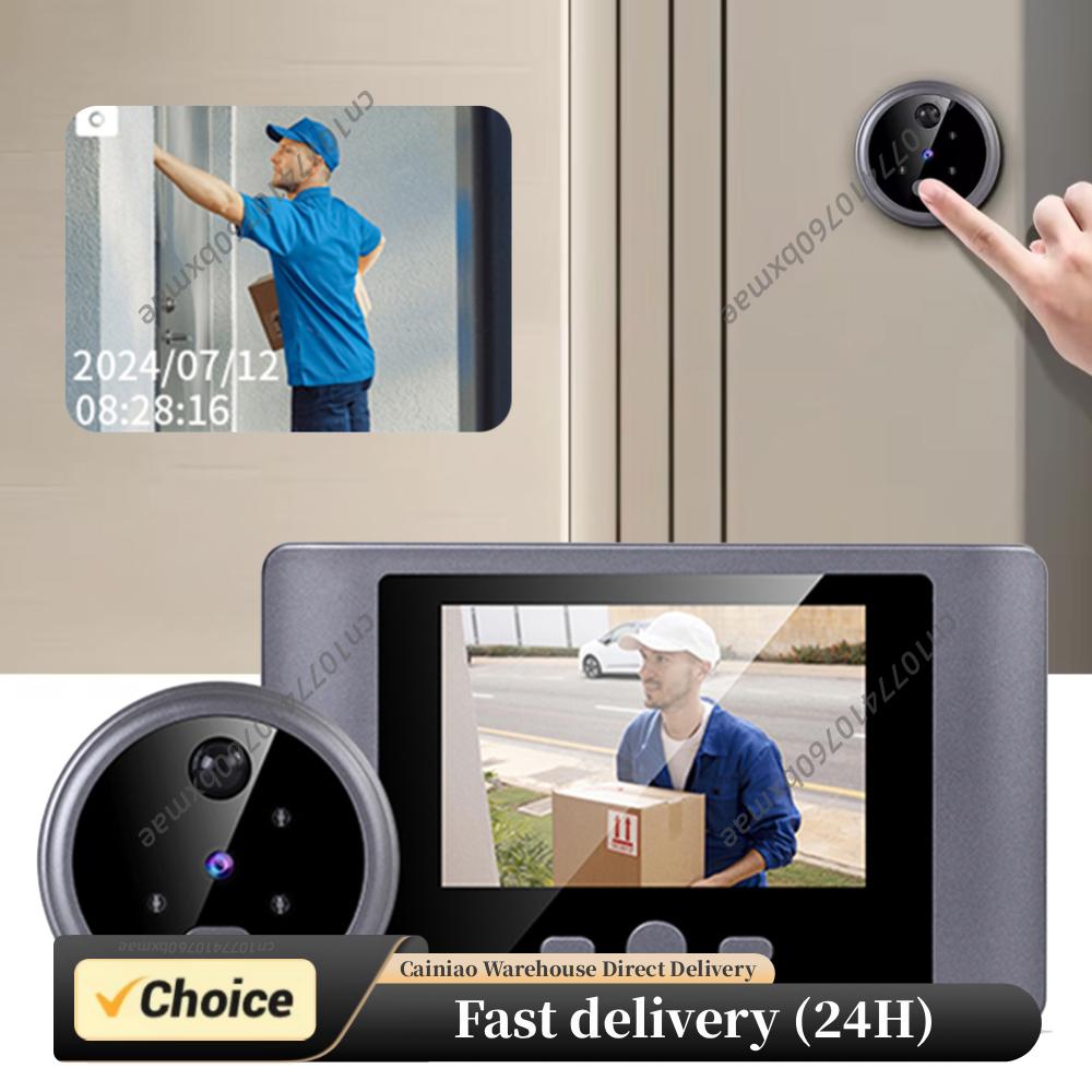 Wireless Peephole Video Doorbe - Home Security Systems Wireless avaliação e preço