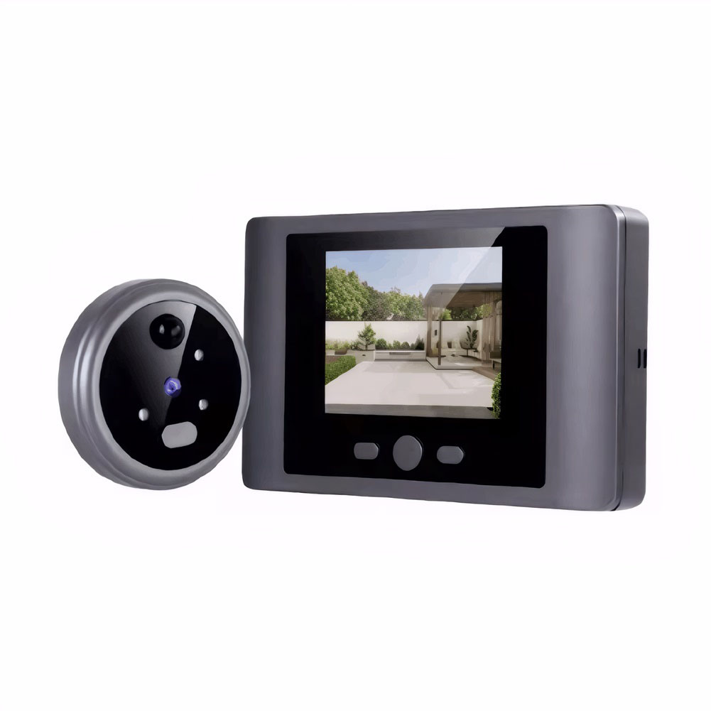 Wireless Peephole Video Doorbe - Home Security Systems Wireless avaliação e preço