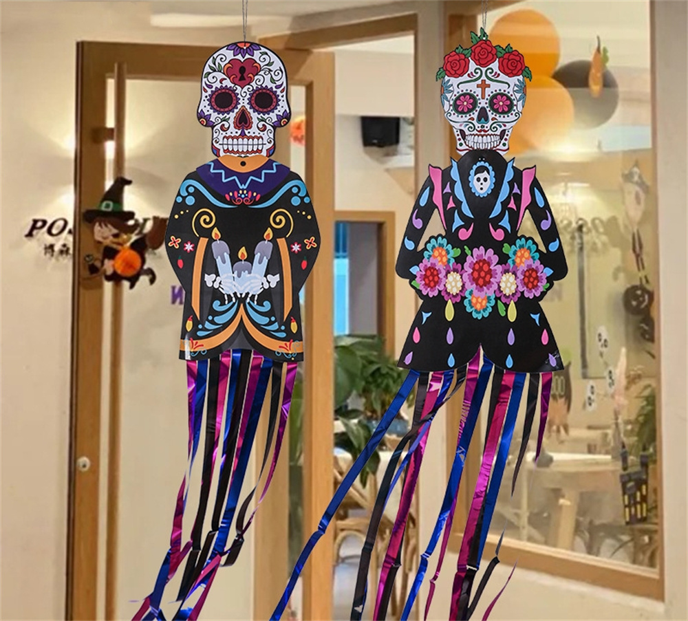 Mexican Day Of The Dead Keleto - Home Security Yard Sign avaliação e preço