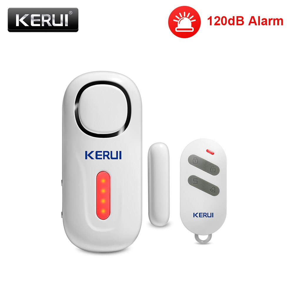 KERUI 120DB Wireless Door/Wind - Home Security Lights avaliação e preço