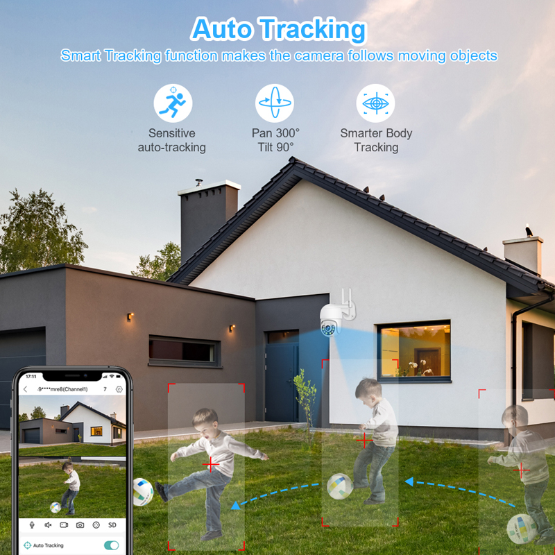 Smar 3MP Wireless CCTV Securit - Home Security Systems Wireless avaliação e preço