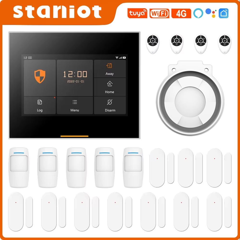 Staniot 433MHz Wireless Wifi 4 - Home Security Technician avaliação e preço