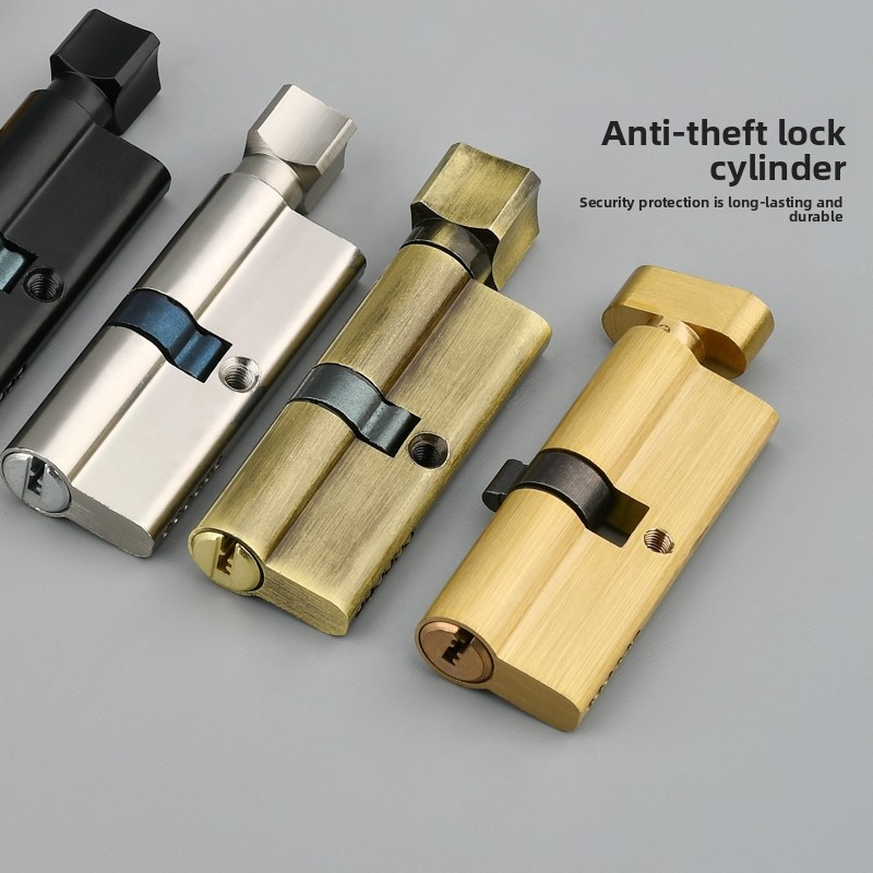 Wooden Door Lock Cylinder with - Home Security Locks For Doors avaliação e preço