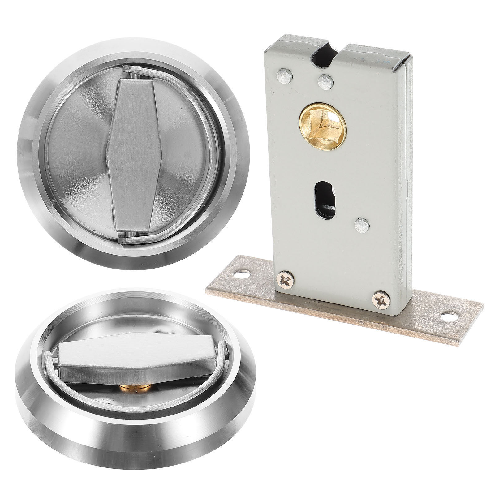 1 set 1 Set Stainless Steel Hi - Home Security Locks For Doors avaliação e preço