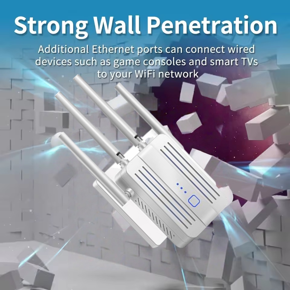 300Mbps 2.4G Wireless WiFi Rep - Home Security And Internet avaliação e preço