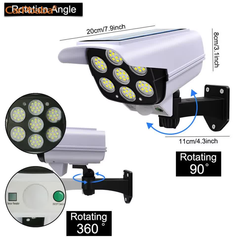 Outdoor Solar Light Motion Sen - Home Security Lights avaliação e preço