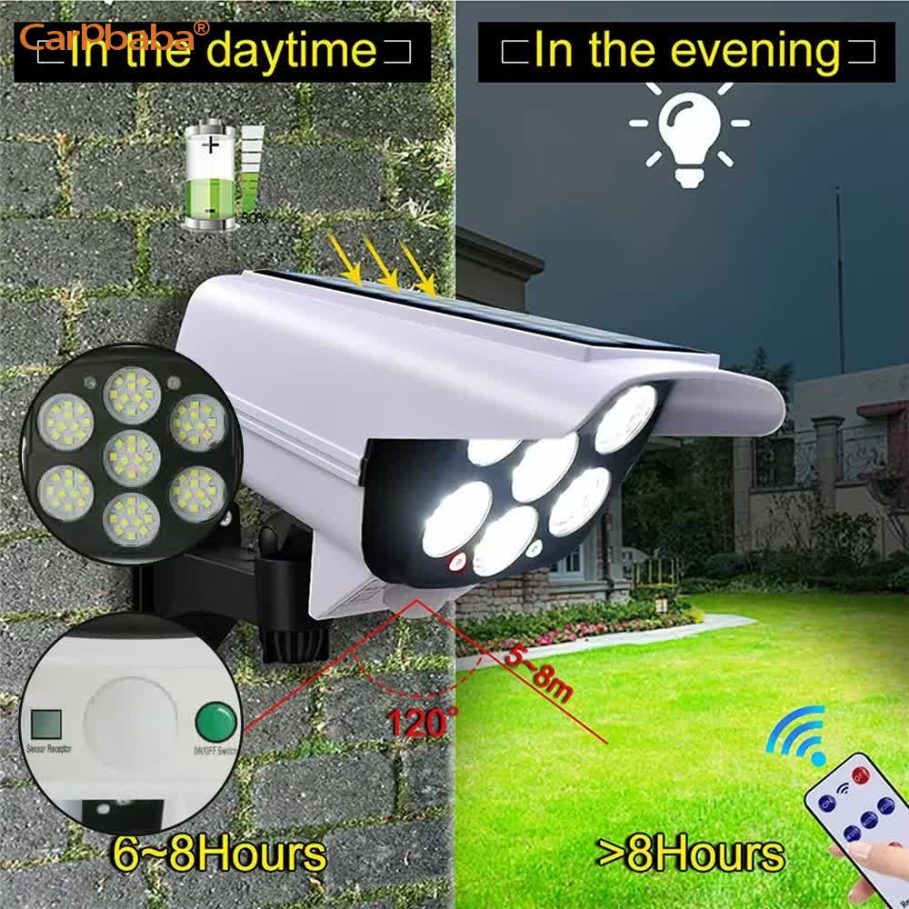 Outdoor Solar Light Motion Sen - Home Security Lights avaliação e preço