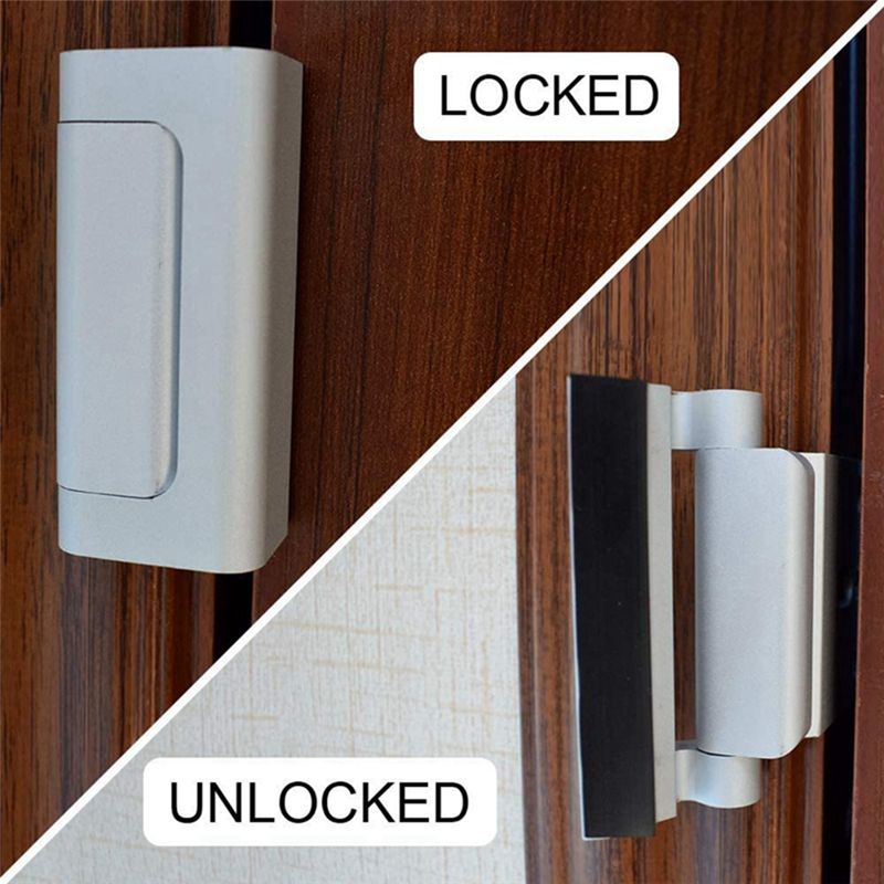 Reliable~ 2 Pack Home Security - Home Security Locks For Doors avaliação e preço