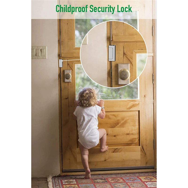 Reliable~ 2 Pack Home Security - Home Security Locks For Doors avaliação e preço